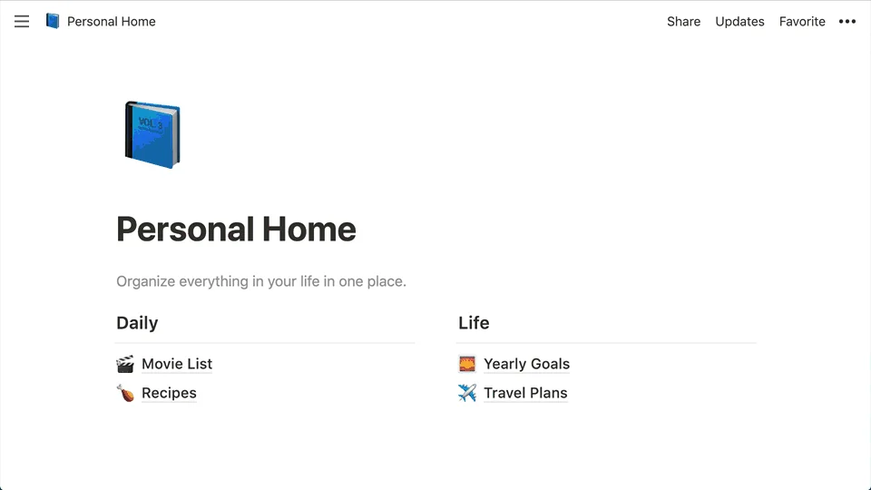 Notion screenshot 1 of 3