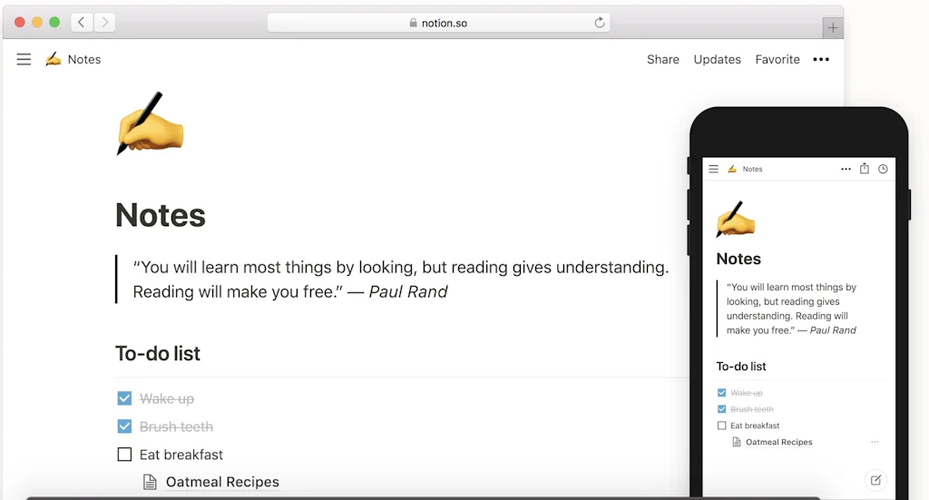 Notion screenshot 3 of 3