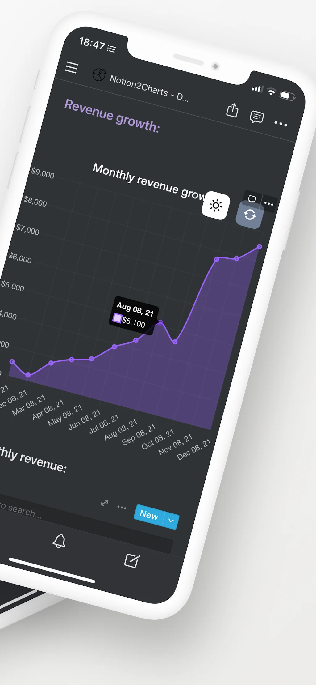 Notion2Charts screenshot 7 of 9