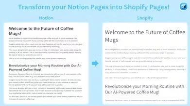 Notionfy Landing Page Builder screenshot 1 of 3