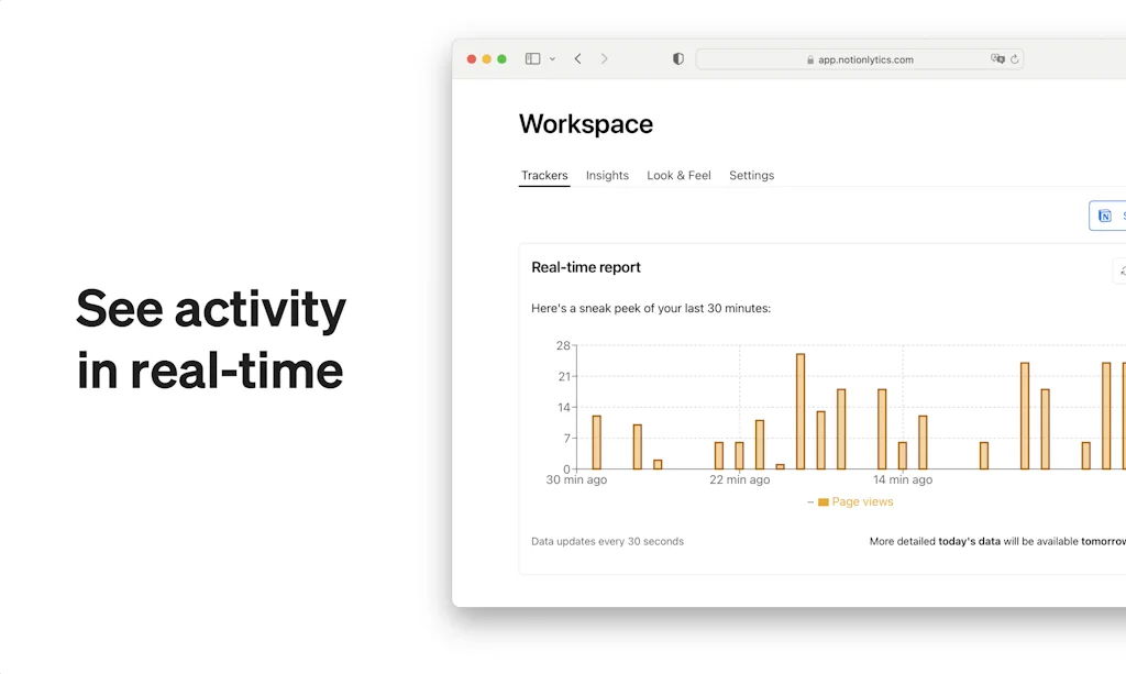 Notionlytics screenshot 2 of 3