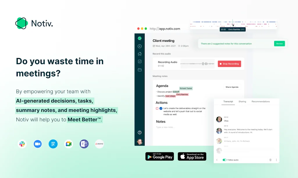 Notiv screenshot 1 of 5