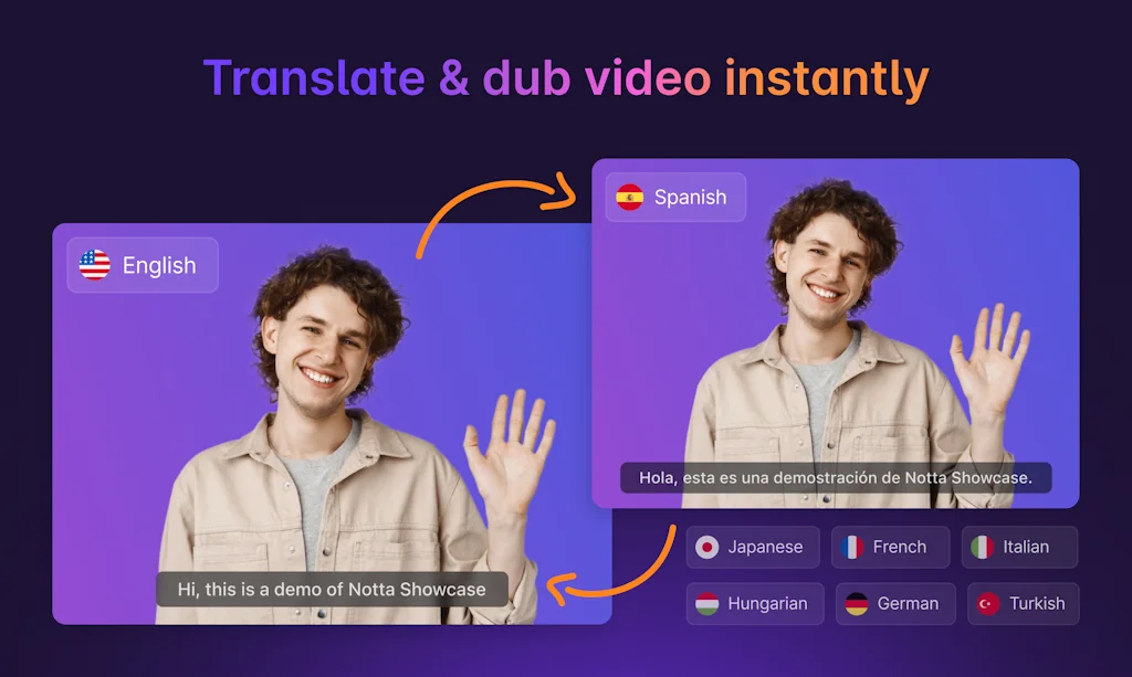 Notta Showcase screenshot 1 of 7