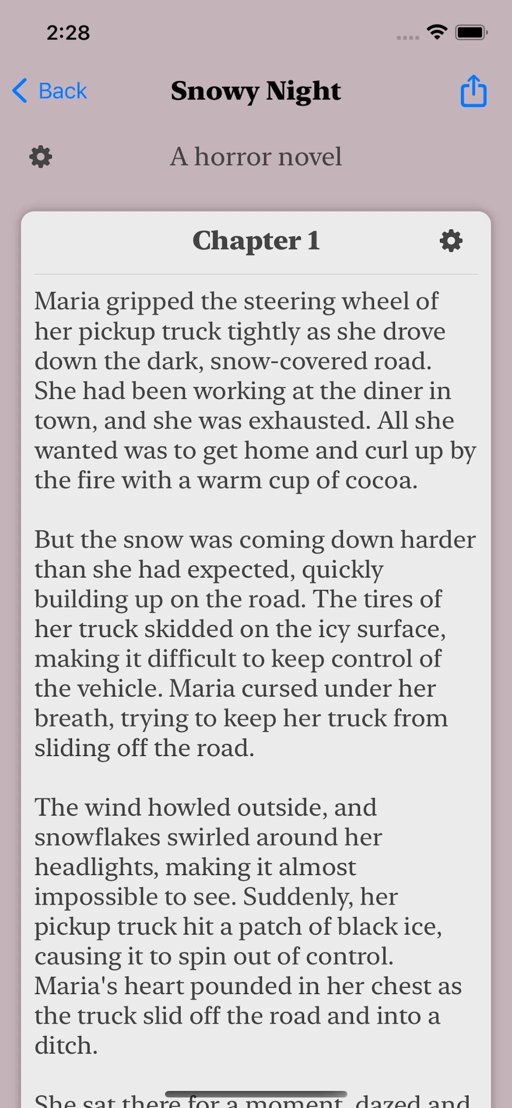 Novelizer screenshot 3 of 3