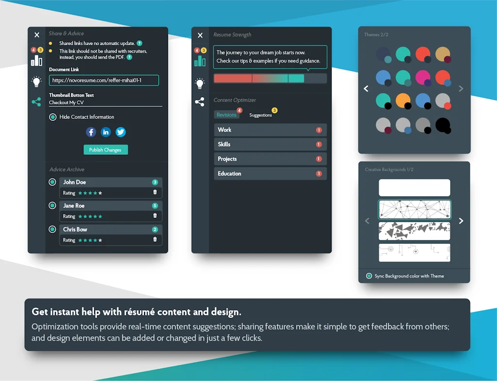 Novorésumé screenshot 3 of 5
