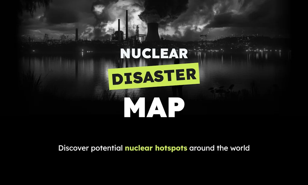 Nuclear Disaster Map screenshot 1 of 3