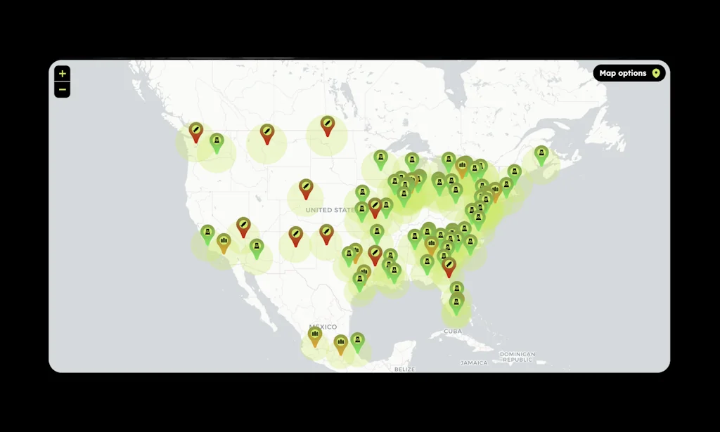 Nuclear Disaster Map screenshot 2 of 3