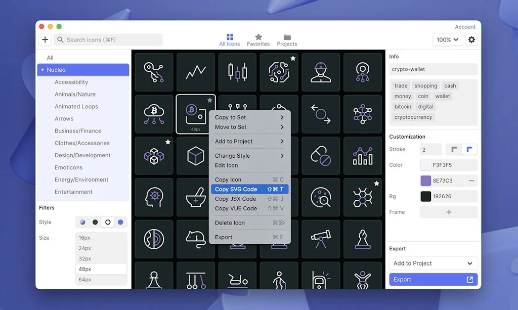 NucleoApp screenshot 1 of 3