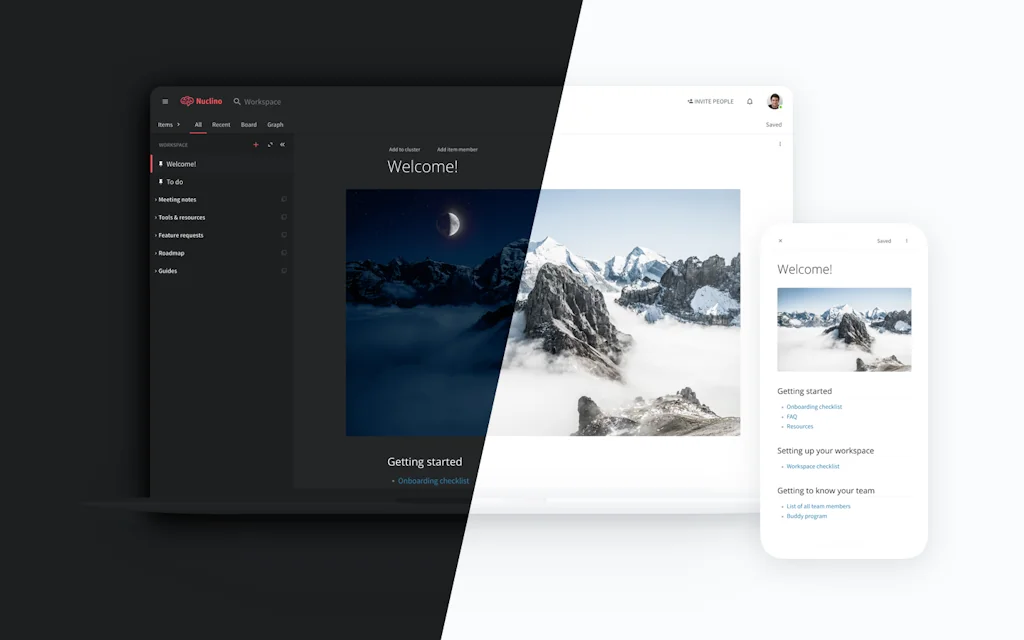 Nuclino screenshot 2 of 4