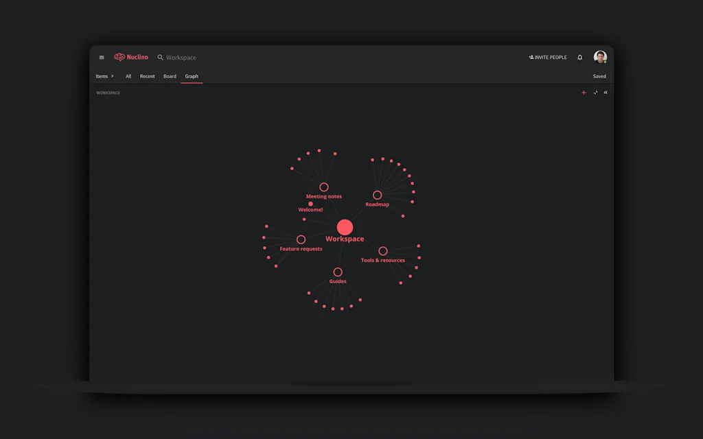 Nuclino screenshot 4 of 4