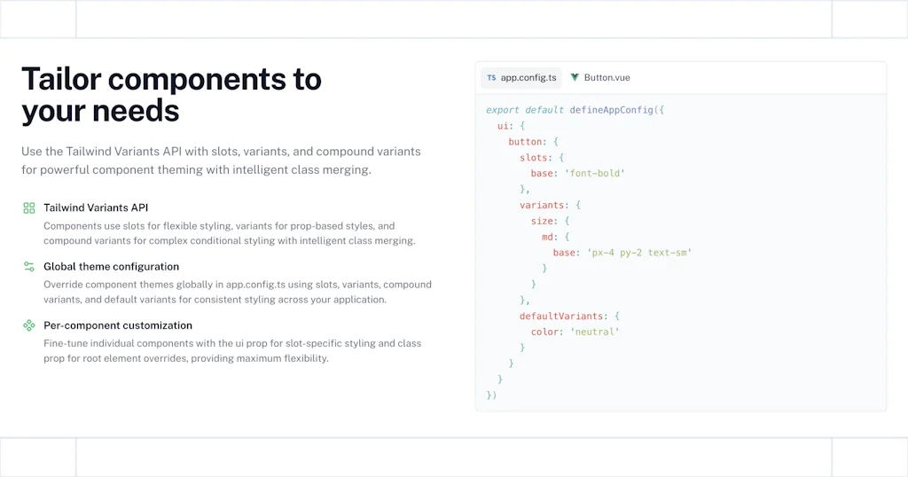 Nuxt UI screenshot 4 of 6