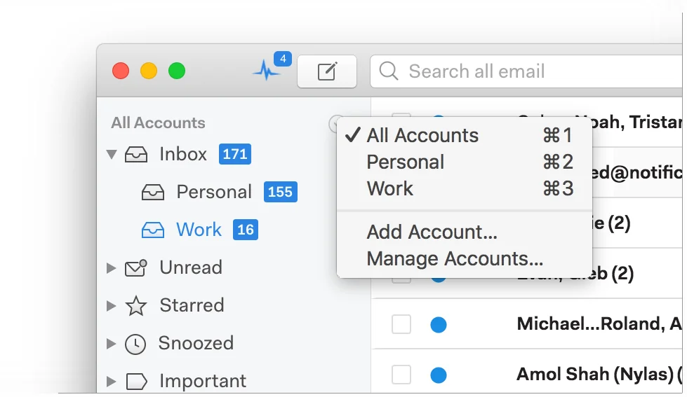 Nylas screenshot 1 of 3