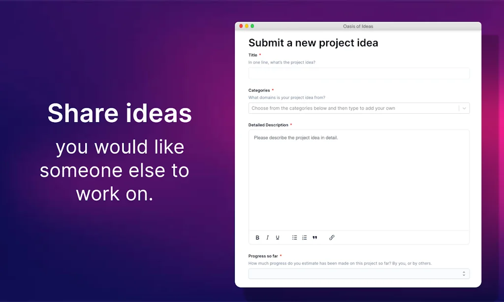 Oasis of Ideas screenshot 2 of 5