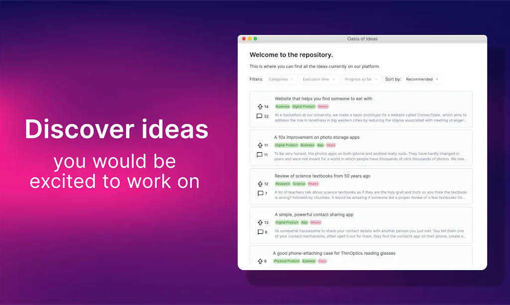Oasis of Ideas screenshot 3 of 5