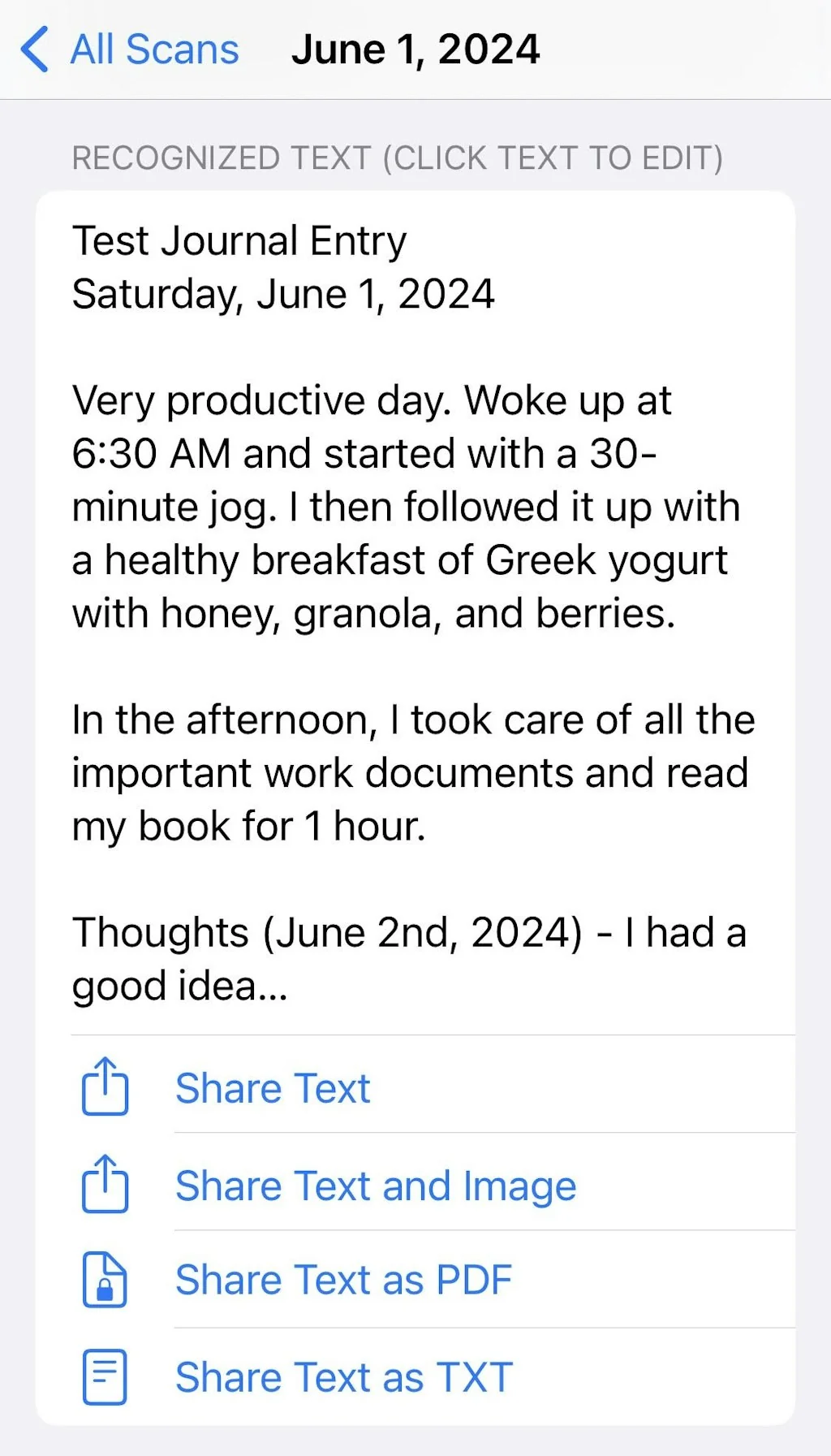 OCR Wiz: Handwriting To Text screenshot 4 of 5
