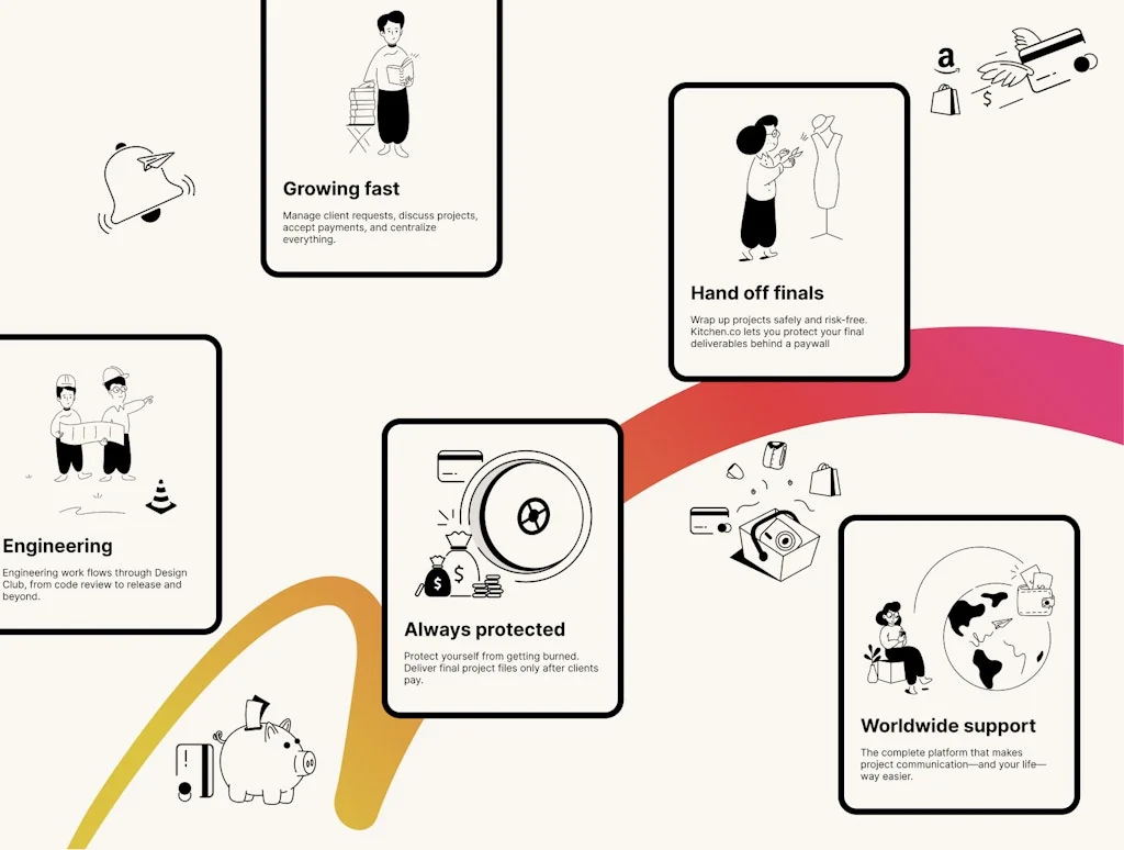 Office Club Illustration pack screenshot 6 of 6