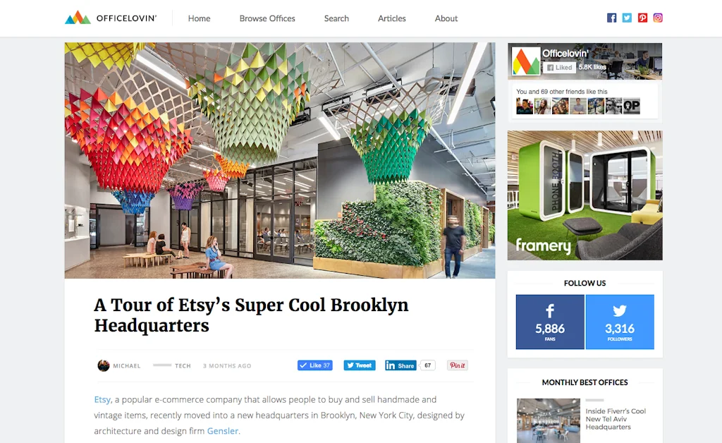 Officelovin screenshot 3 of 4
