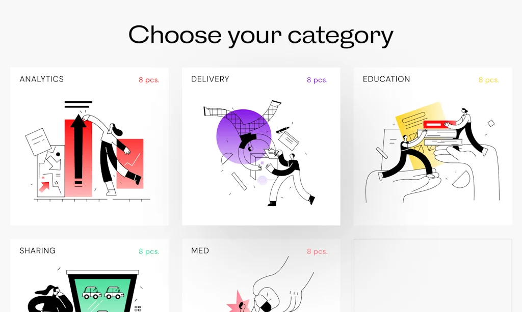 Oh My Startup Illustrations screenshot 2 of 4