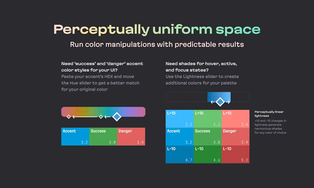 OKLCH Color Picker & Converter screenshot 3 of 3