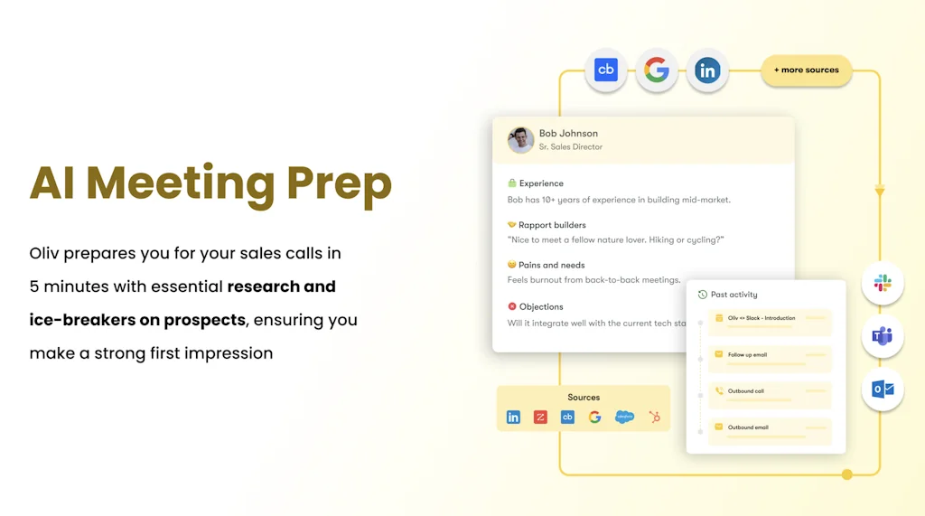 Oliv: The Next-Gen AI Sales Assistant screenshot 1 of 6