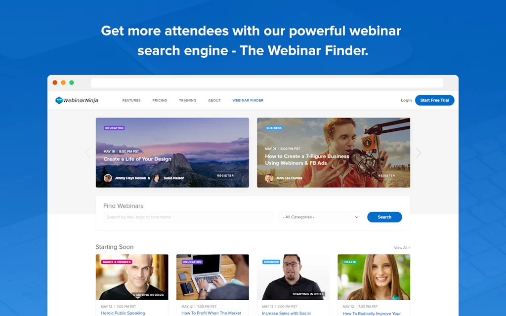 WebinarNinja screenshot 2 of 9