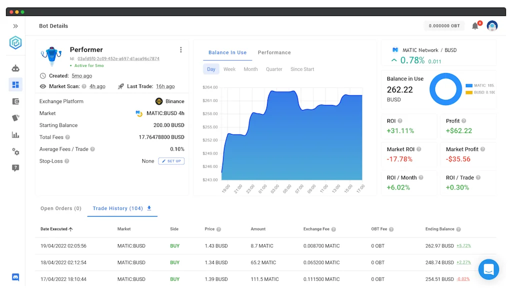 One Button Trader screenshot 6 of 6