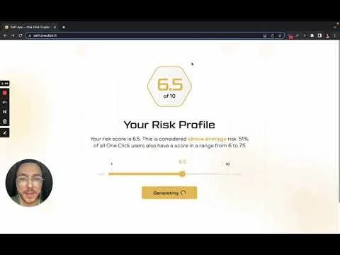 One Click Crypto: AI + DeFi screenshot 1 of 9