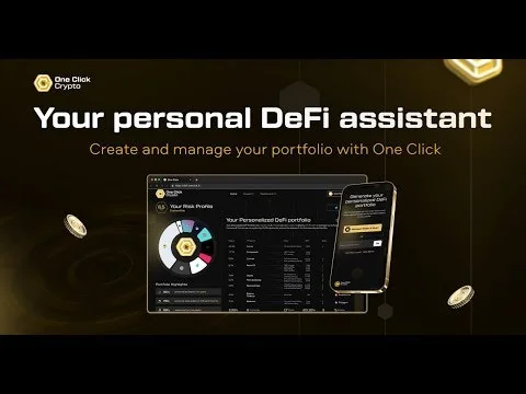 One Click Crypto: AI + DeFi screenshot 2 of 9