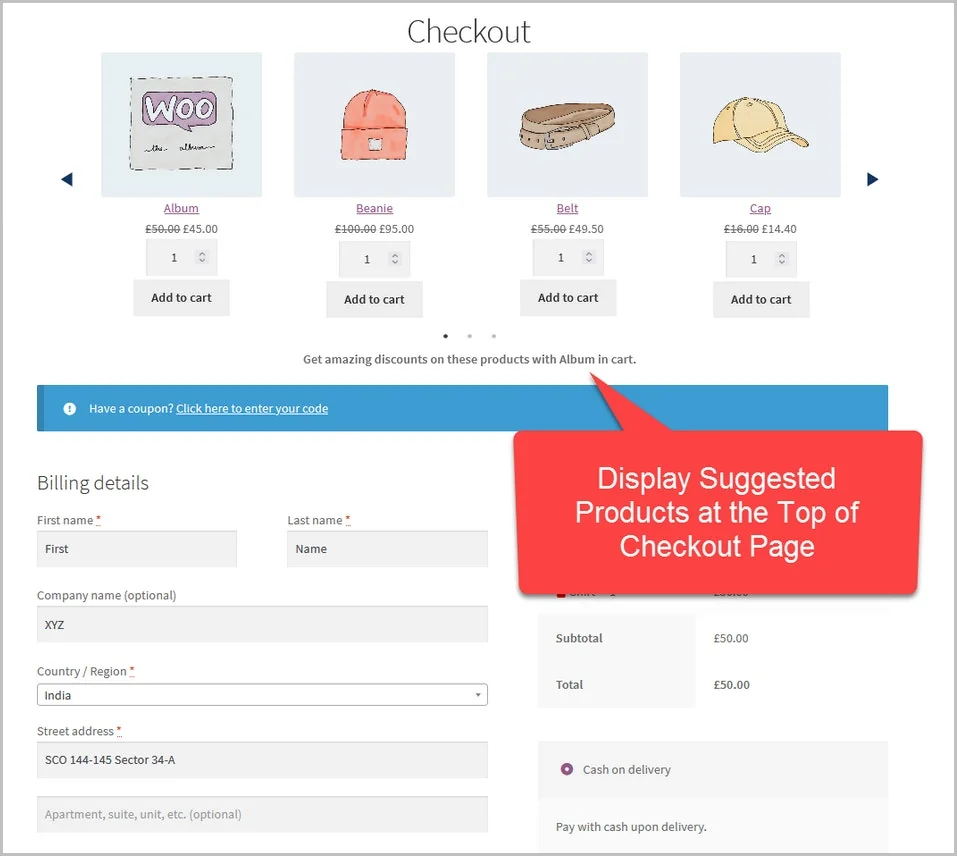 One-Click Upsell Funnel for WooCommerce screenshot 3 of 4