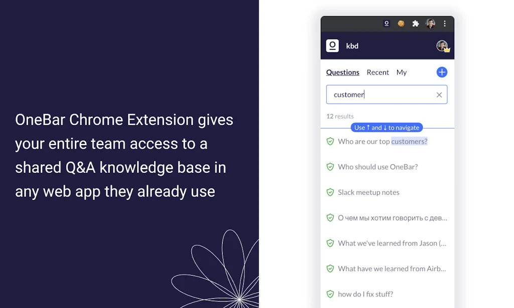 OneBar.io screenshot 2 of 6