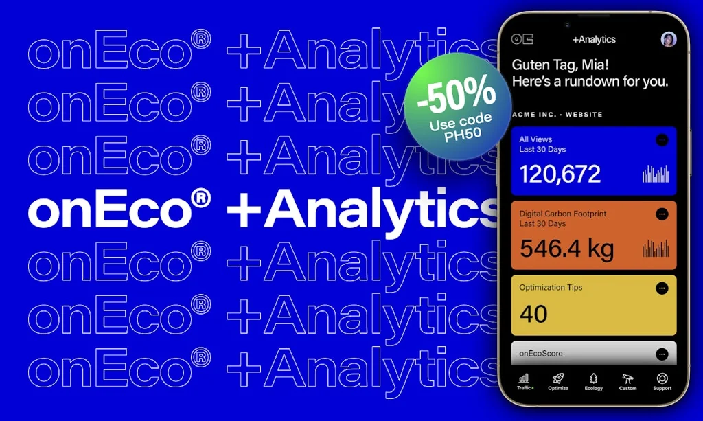 onEco +Analytics screenshot 7 of 7