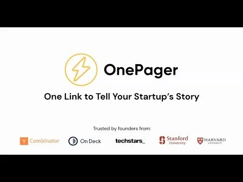 OnePager screenshot 1 of 4