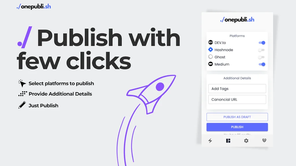 OnePublish screenshot 3 of 4