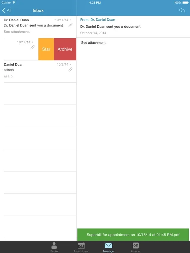 OnPatient screenshot 3 of 11