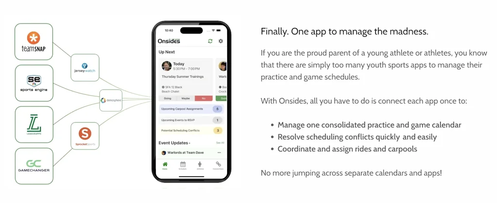 Onsides (Beta) screenshot 1 of 2