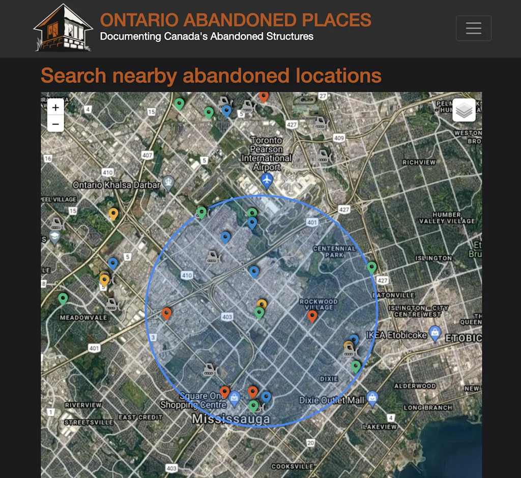 Ontario Abandoned Places screenshot 1 of 3