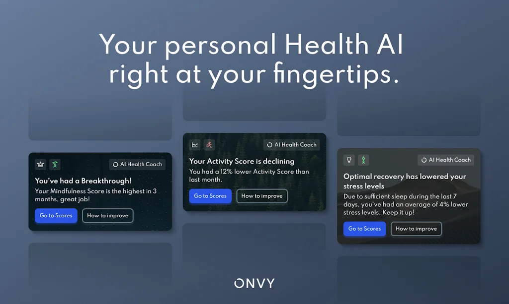 ONVY - AI Health Coach screenshot 4 of 8
