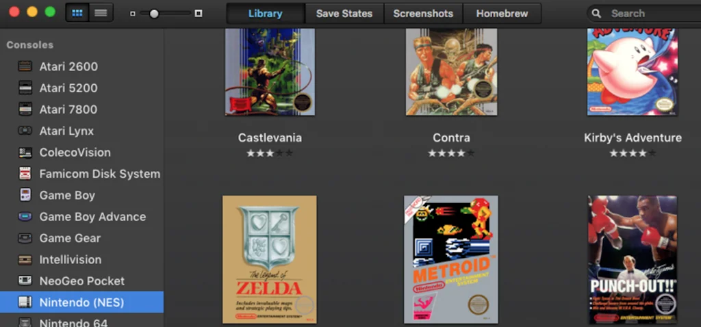 OpenEmu screenshot 1 of 3