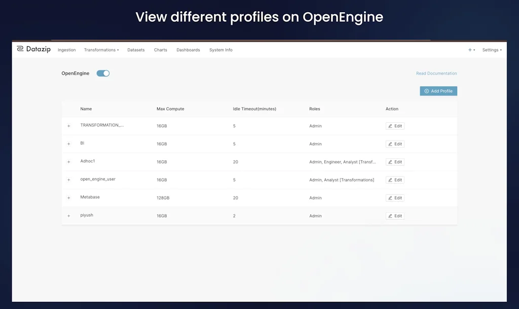 Datazip  screenshot 2 of 7