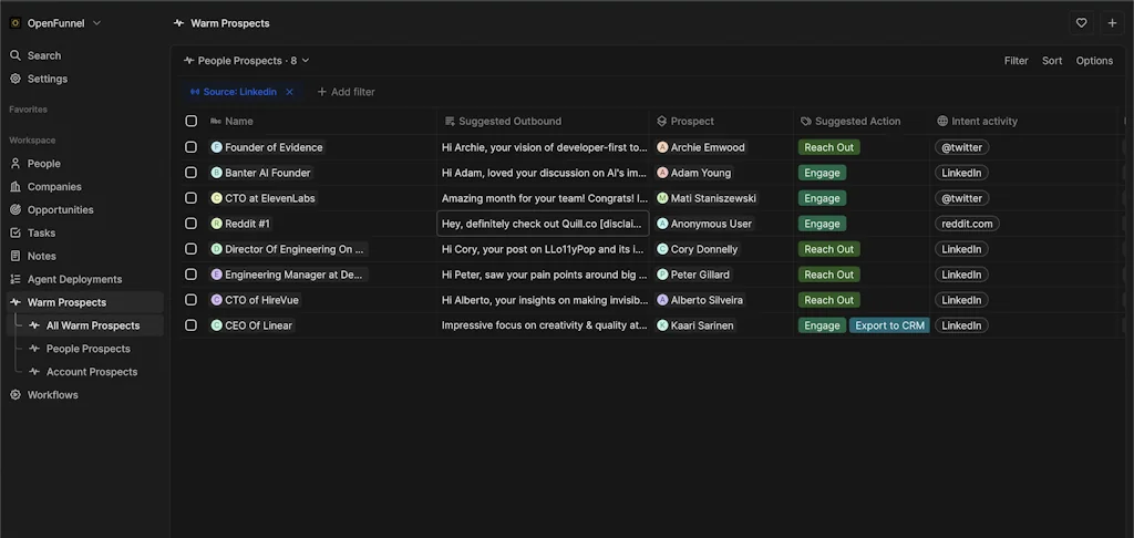 OpenFunnel(YC F24) screenshot 3 of 4