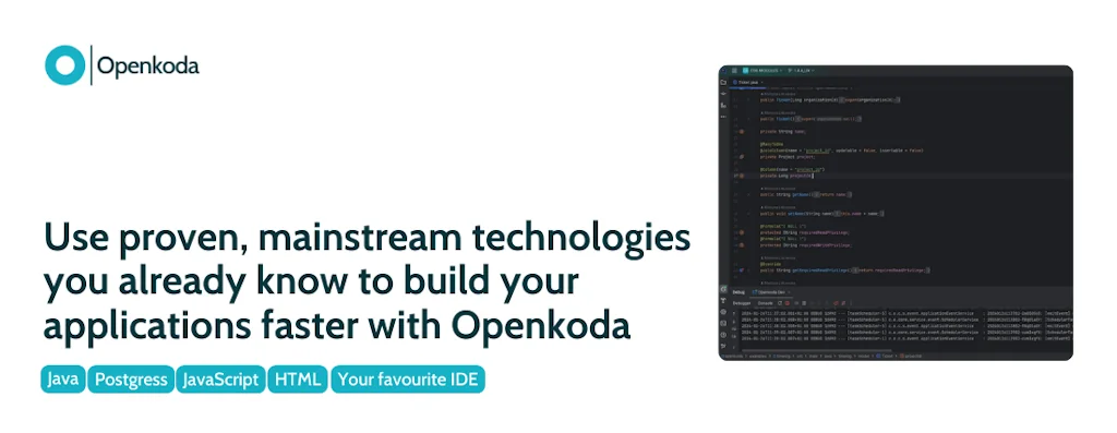 Openkoda screenshot 11 of 12