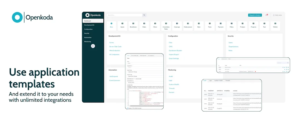 Openkoda screenshot 7 of 12
