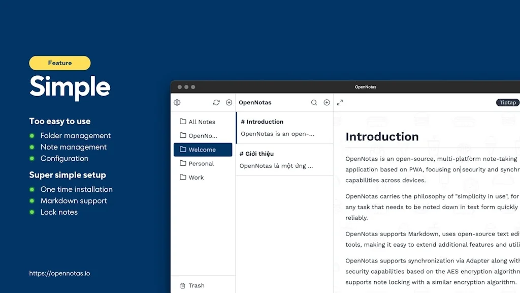 OpenNotas screenshot 2 of 5