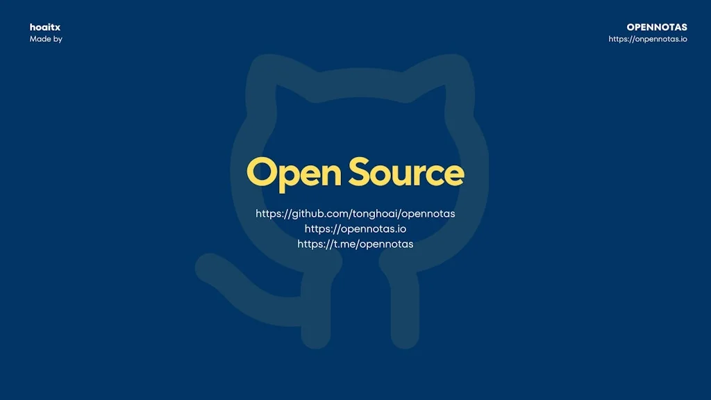 OpenNotas screenshot 5 of 5