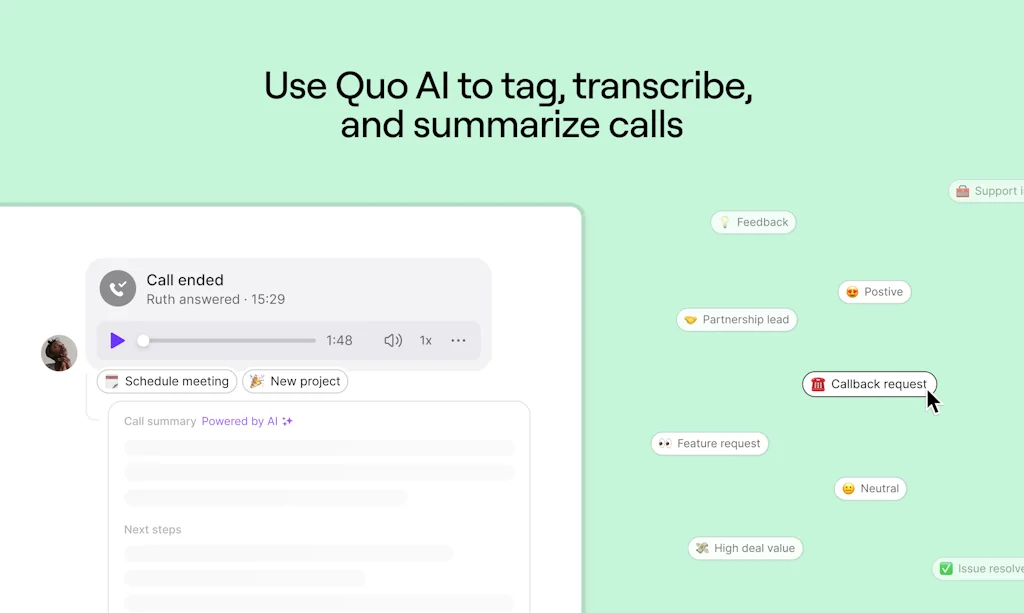 Quo (formerly OpenPhone) screenshot 3 of 3