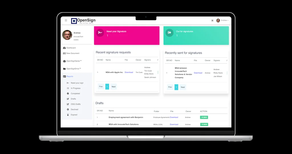 OpenSign™ screenshot 4 of 9