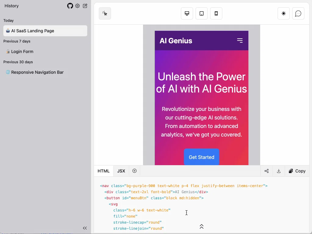 OpenUI screenshot 5 of 6