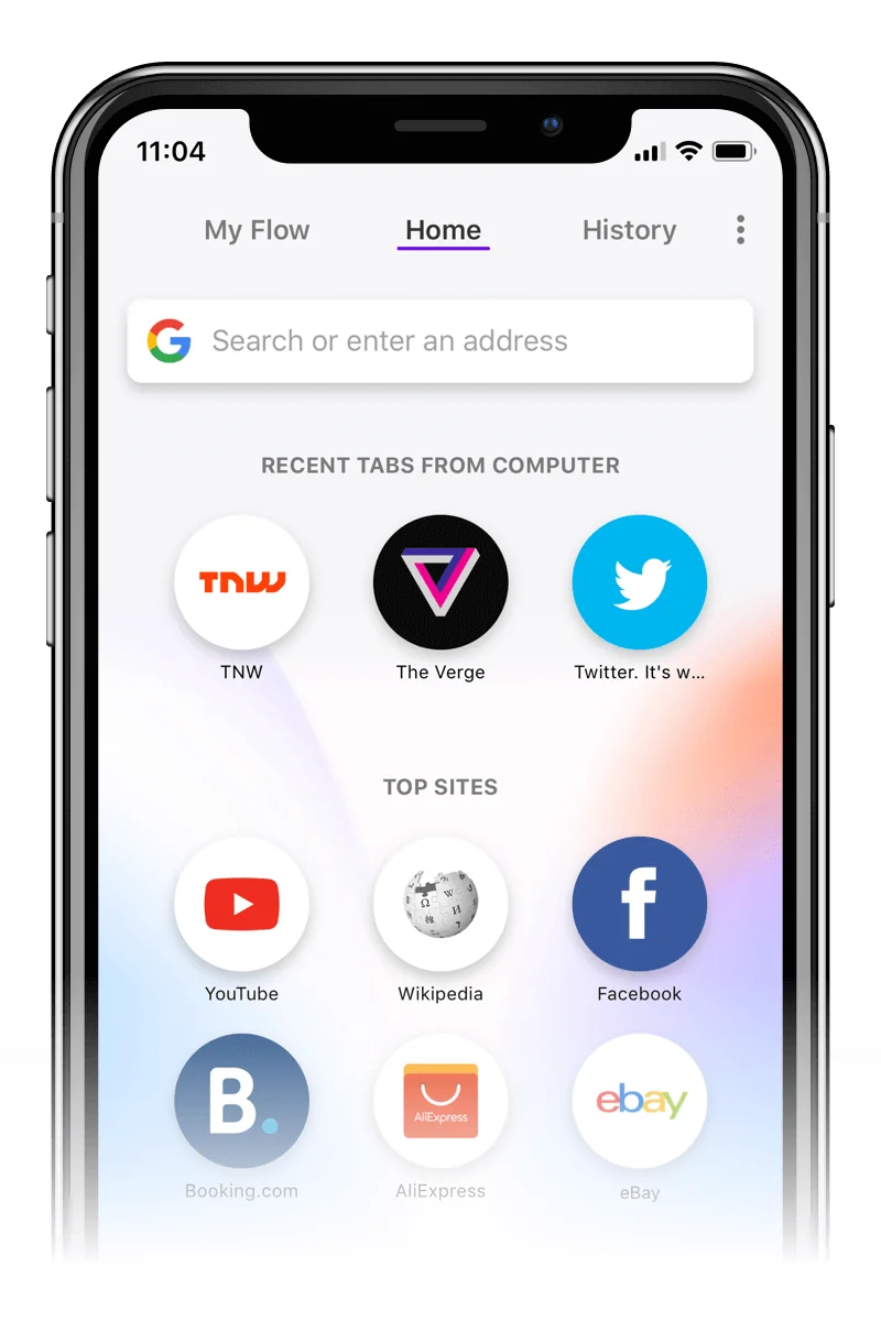 Opera Touch screenshot 10 of 11