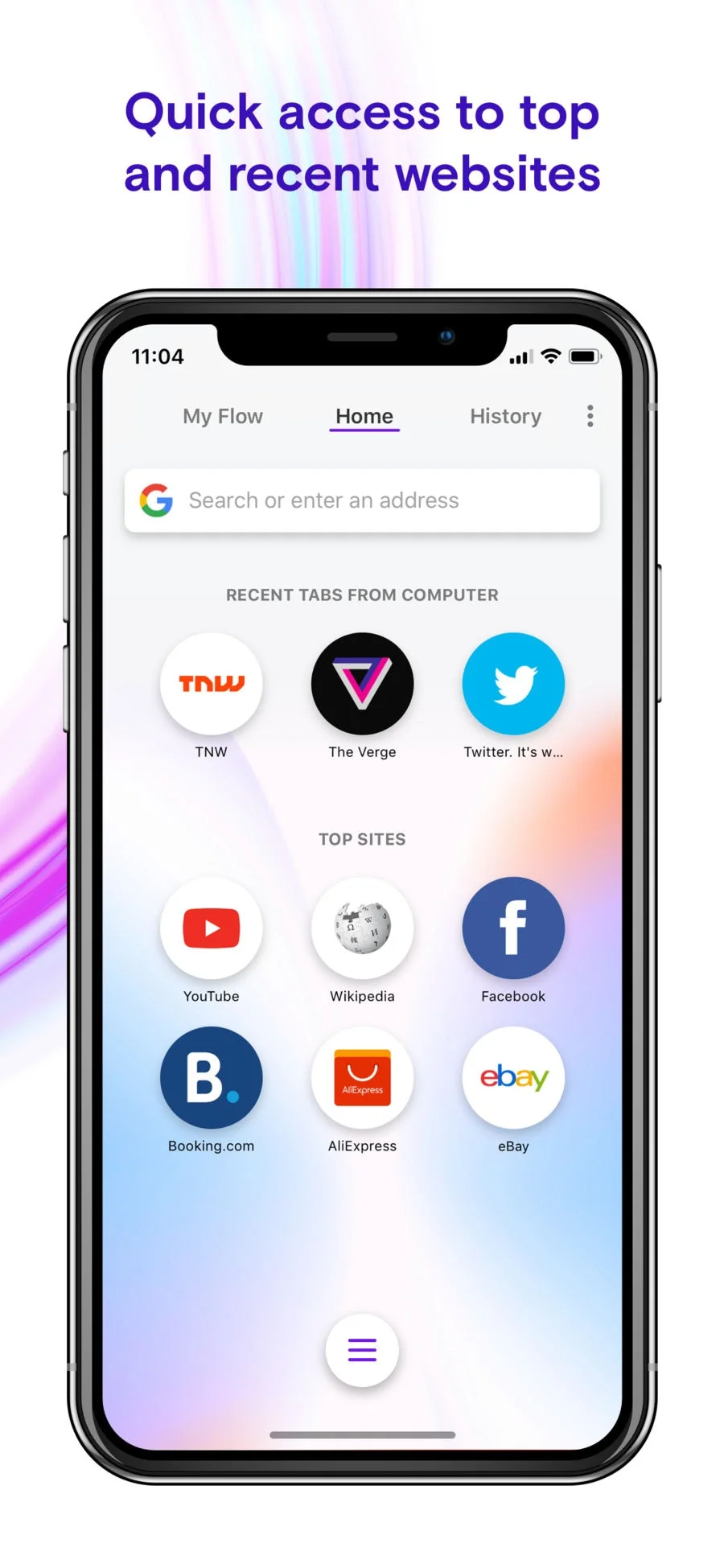 Opera Touch screenshot 7 of 11