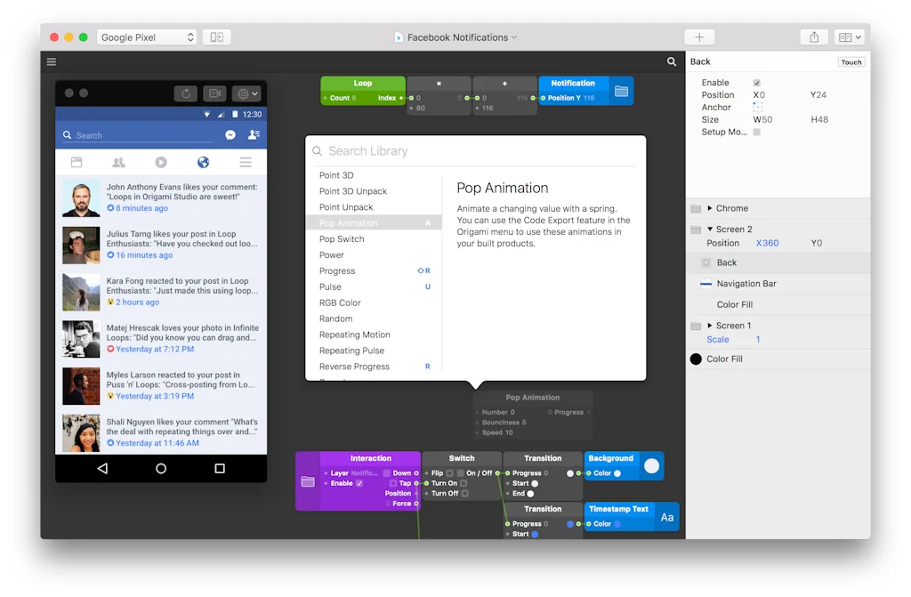 Origami Studio screenshot 3 of 5